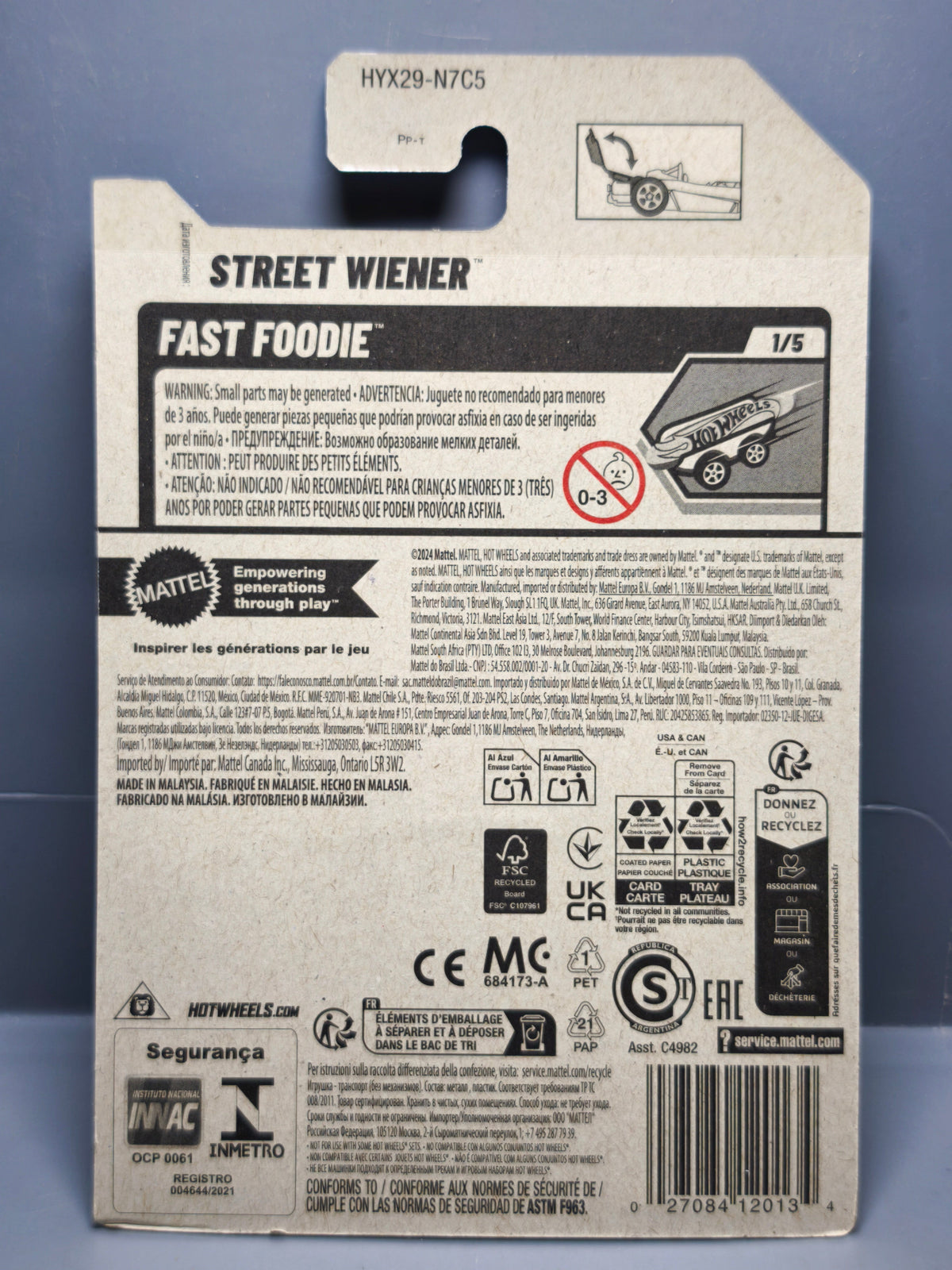 Hot Wheels Street Wiener 2025-085 (NP09)