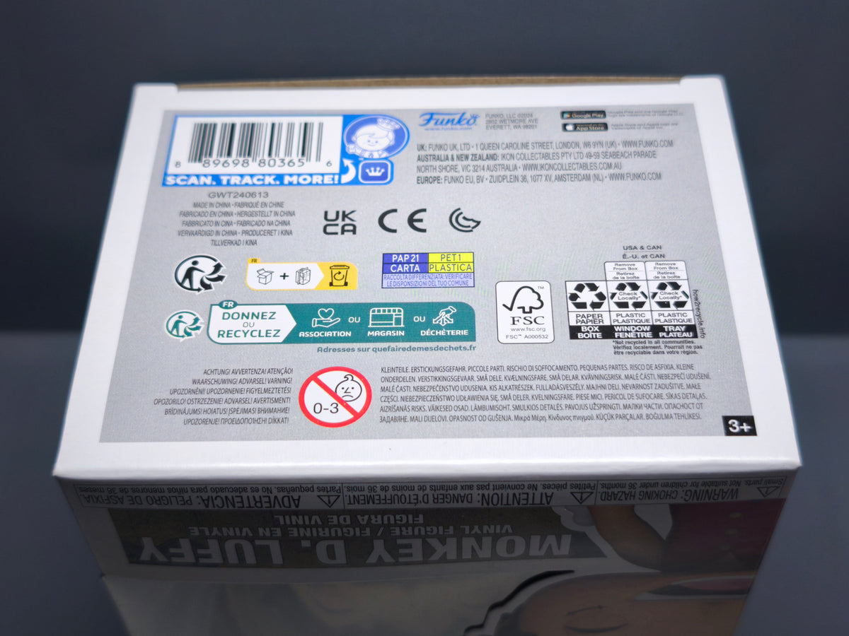 Funko Pop!  ONE PIECE POP Animation N° 1771 Luffy  (F50)