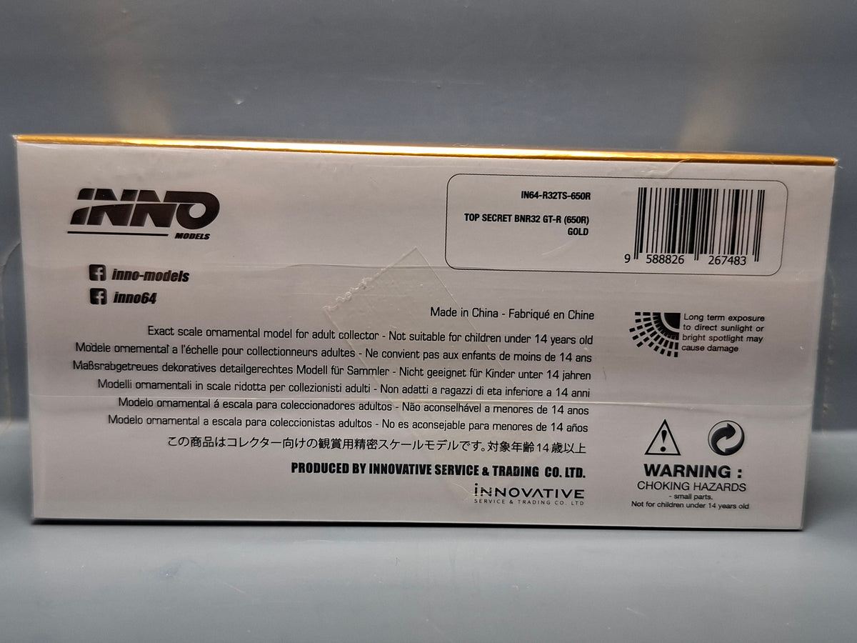 INNO64 Top Secret Nissan Nissan BNR32 GT-R (650R) (NP37)