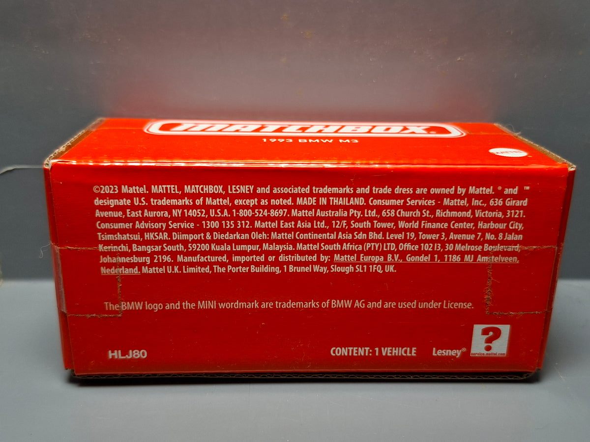 Matchbox 2024 RLC exclusive  1993 BMW M3 E30 (NP31)