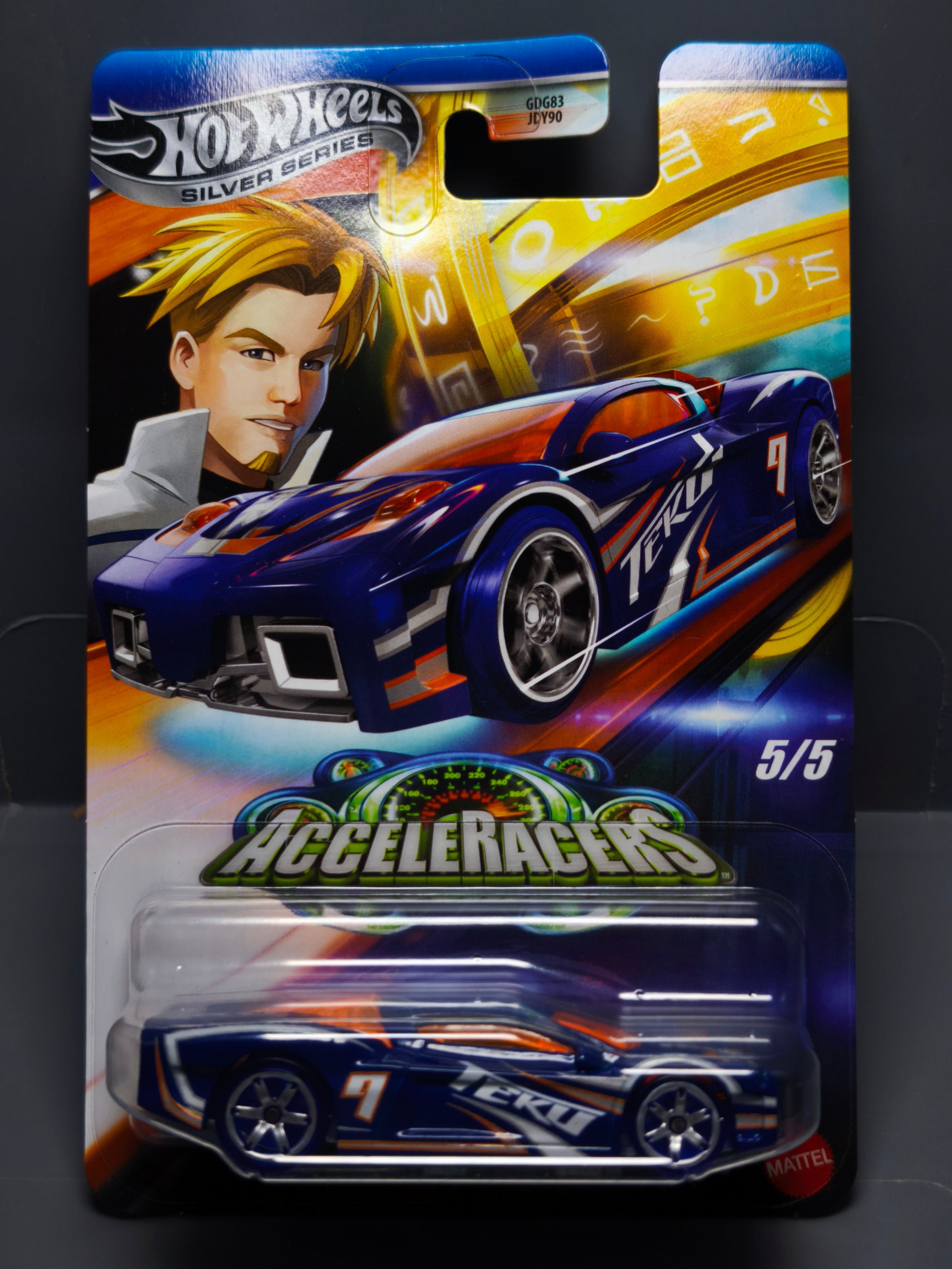 Hot Wheels Set Acceleracers Iridium Sling shot Hollowback RD-09 Lot de 5 (CP13)