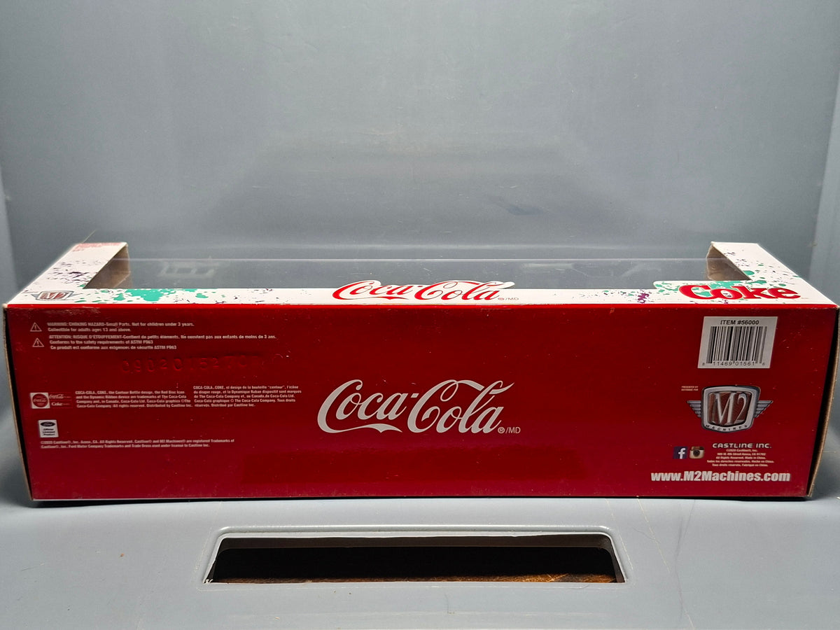 M2 Machines Coca Cola 1990 Ford C-8000 & 1990 Ford Mustang GT (CT07)