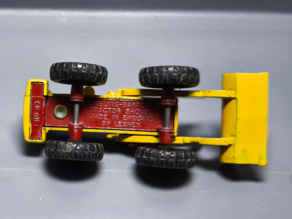 Matchbox lesney  Aveling barford tracer shovel  (A22)