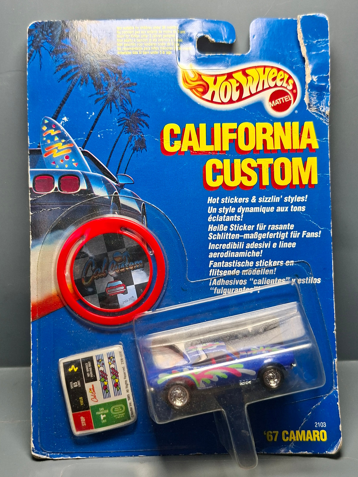 Hot Wheels California Custom '67 Camaro  (CT06)