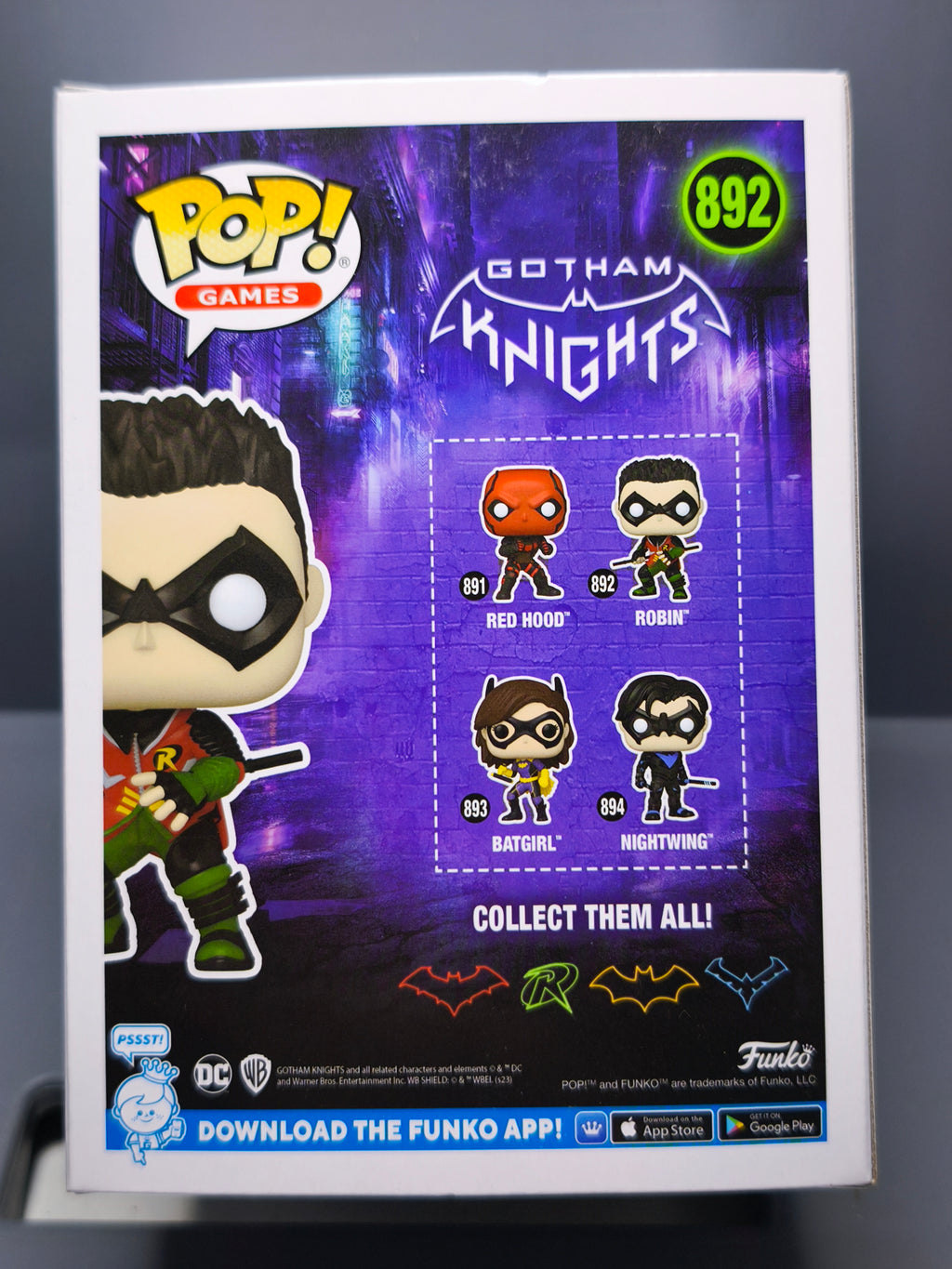 Funko Pop! GOTHAM KNIGHT 892 Robin (F13)