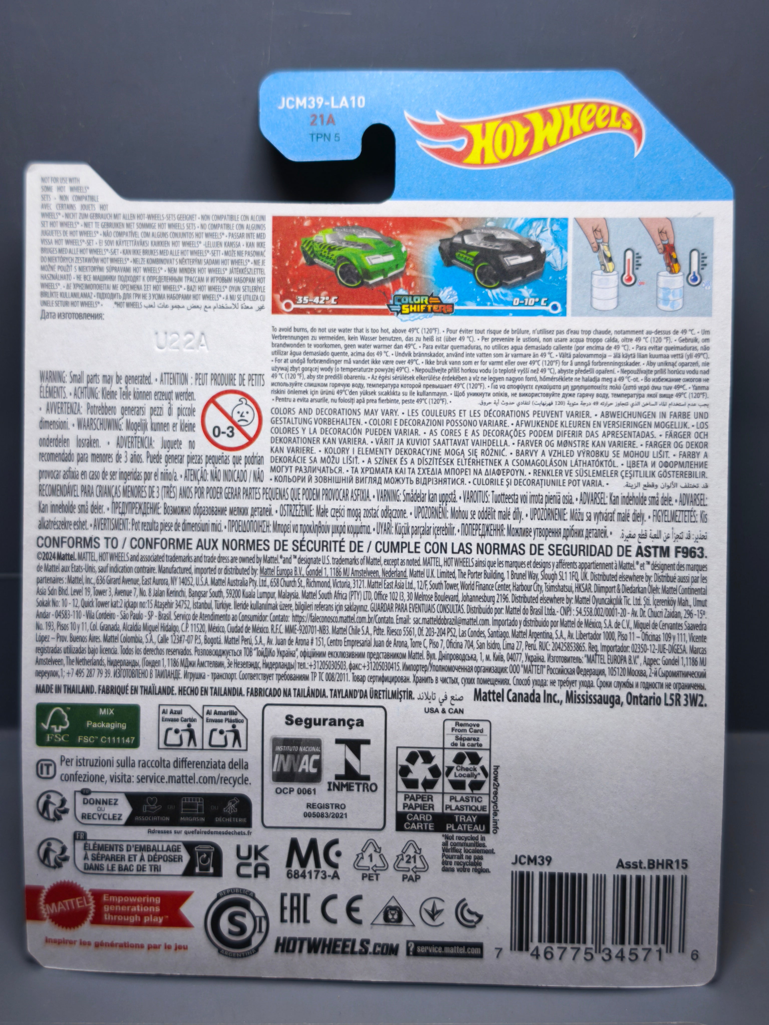 Hot Wheels color shifters Barbaric (NG08)