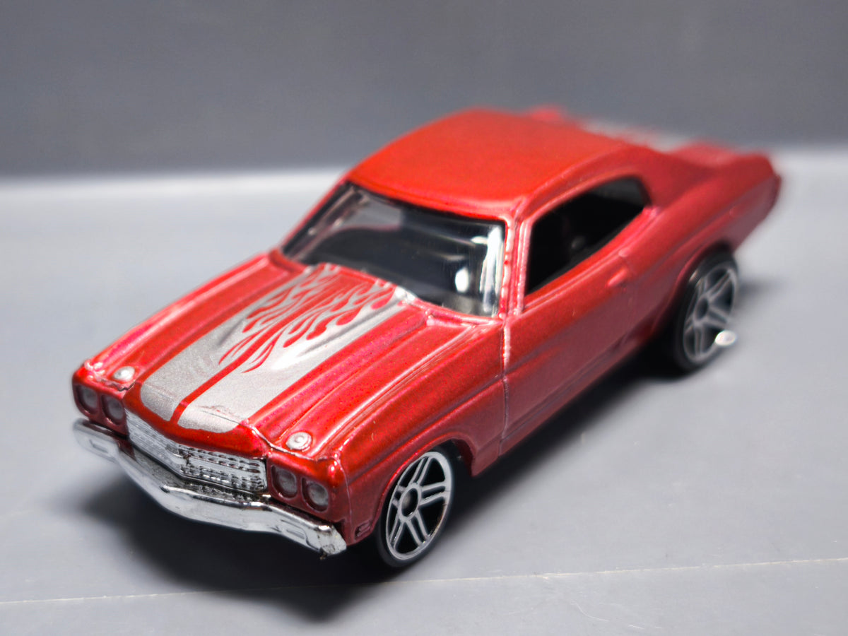 Hot Wheels 70 chevelle version rose 2006-086   (A23)