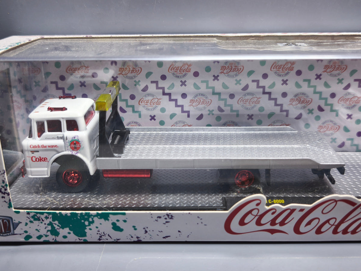M2 Machines Chase Coca Cola 1990 Ford C-8000 & 1990 Ford Mustang GT (CT10)