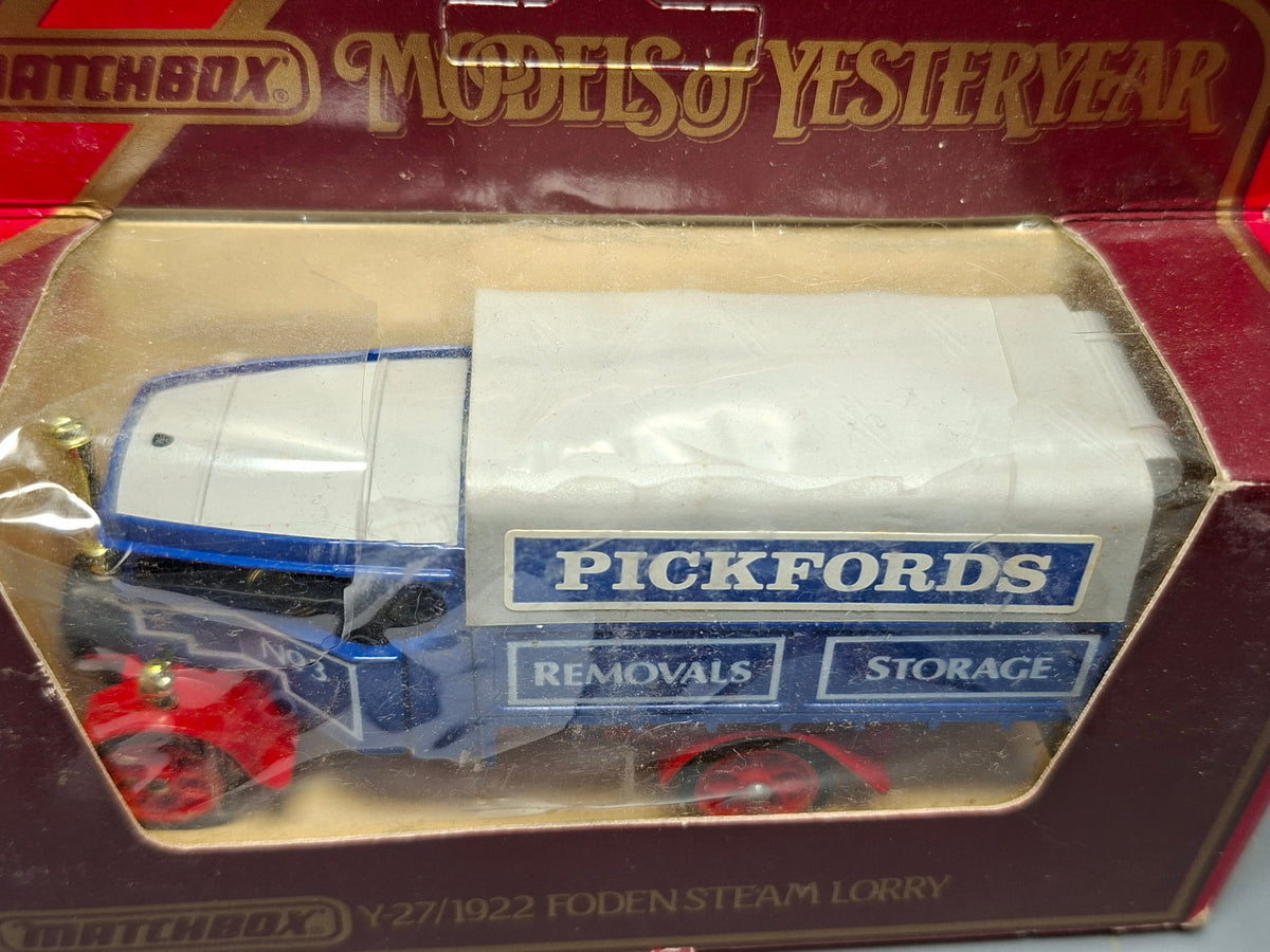 Matchbox Models of yesteryear 1922 Foden Steam Lorry    (NP24)