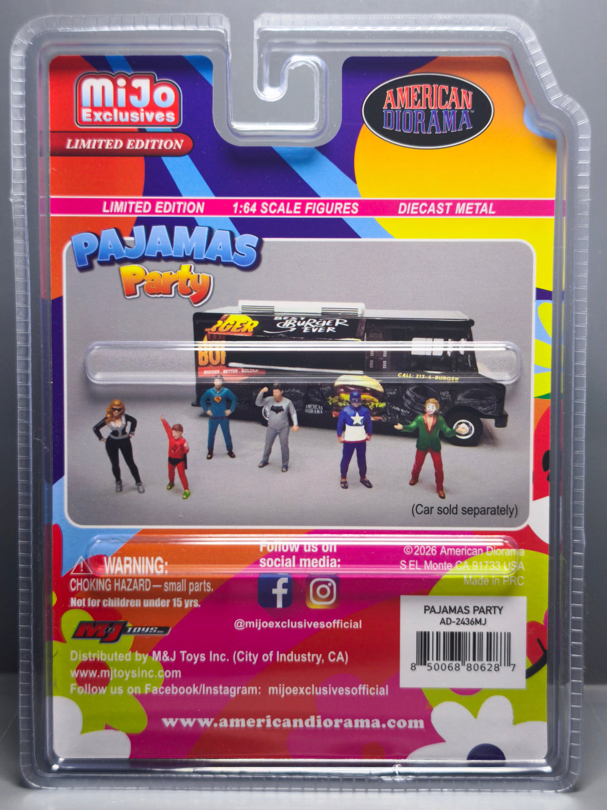 American Diorama 1/64  Pajamas Party Figure Set (NG02)