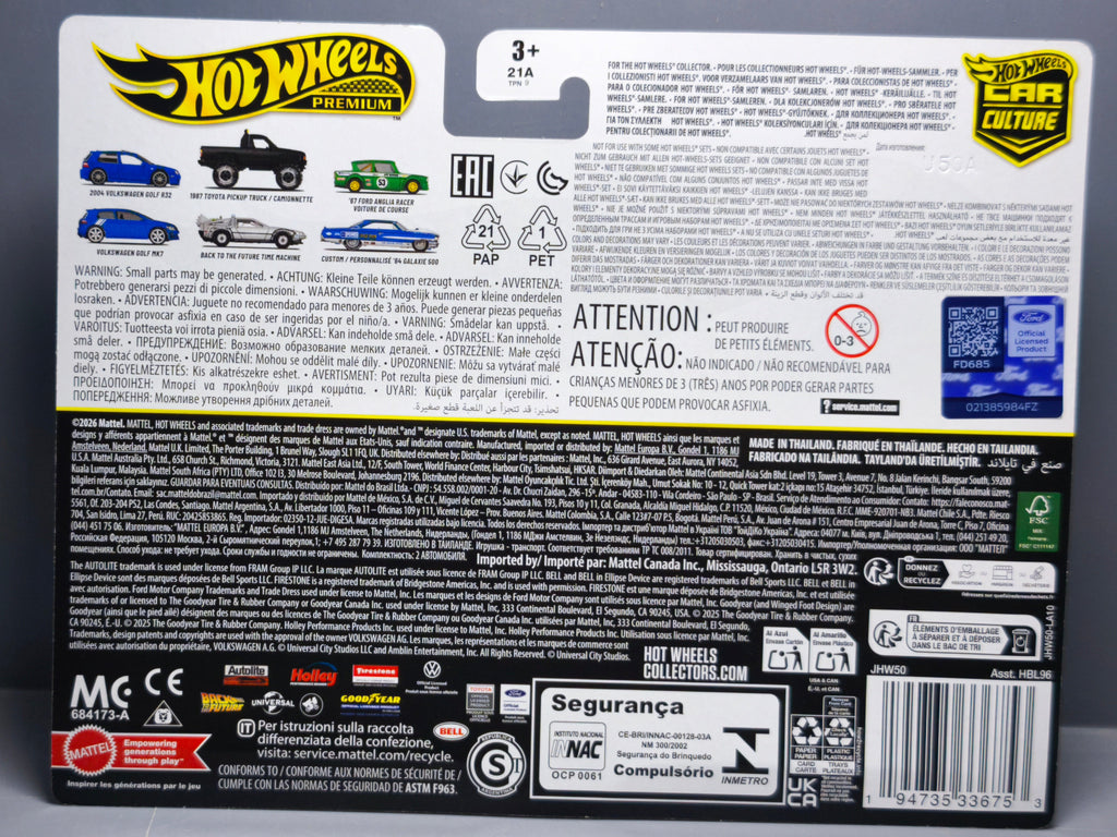 Hot Wheels Premium 2-pack ’64 Ford galaxie 500 - '67 Anglia racer (CT12)