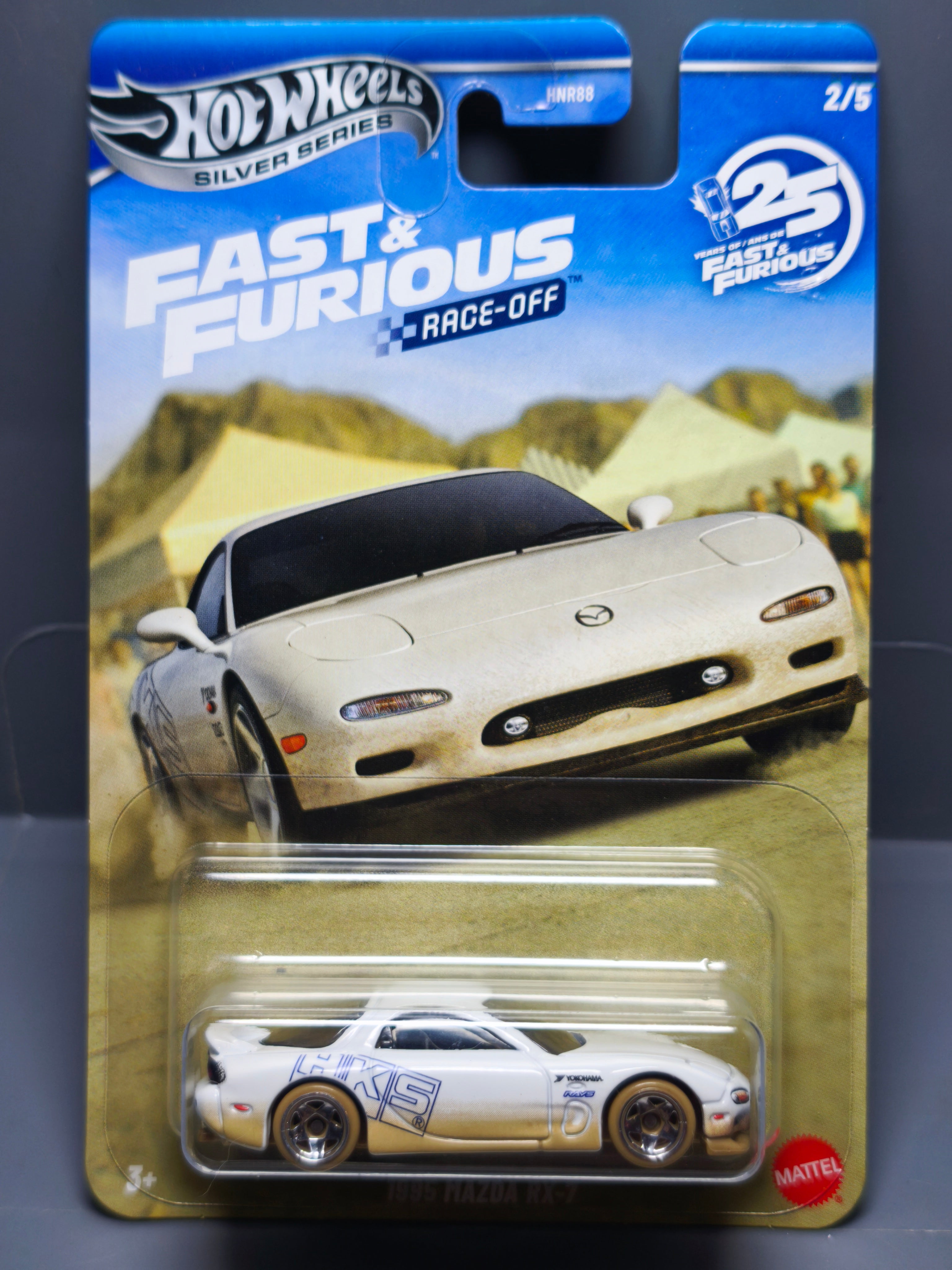 Hot Wheels Silver series Fast & Furious Race-Off 1995 Mazda RX-7 (NP52)