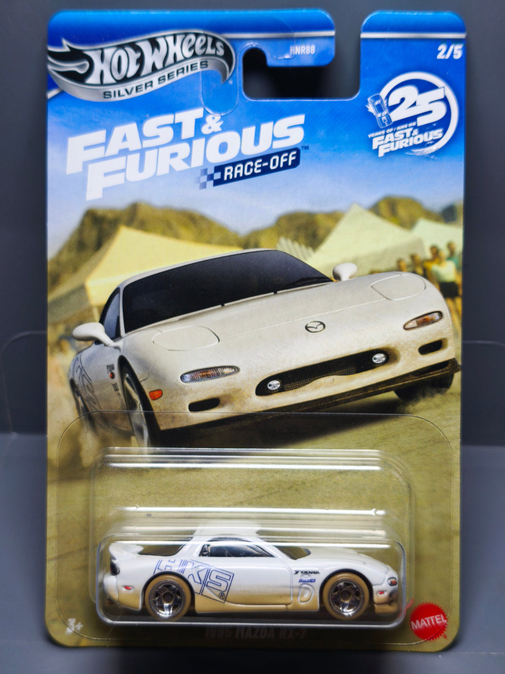 Hot Wheels Silver series Fast & Furious Race-Off 1995 Mazda RX-7 (NP52)