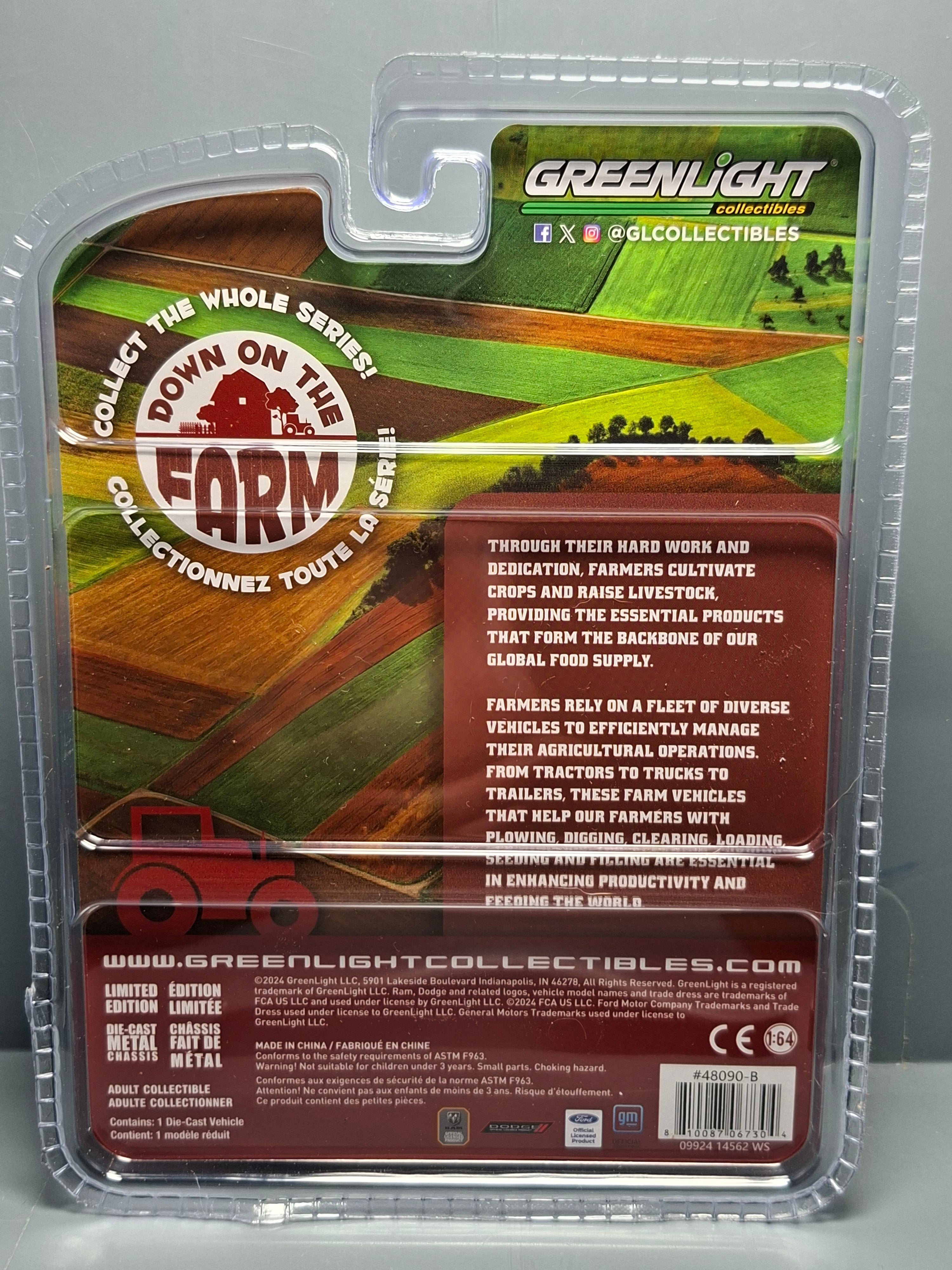 Greenlight  2024 Down ont 1/64 2024 Down on the Farm Series 9 1982 Dodge Ram W250 Power Ram in Seaspray Green (NG52)