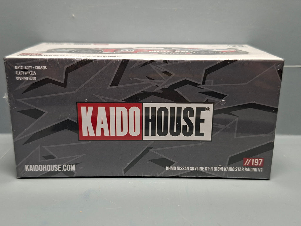 Mini GT Kaido House Nissan Skyline GT-R (R34)  n° 197 (NP38)
