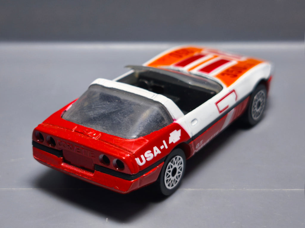 Matchbox 1984 superfast  84 corvette version lace wheels   (A06)