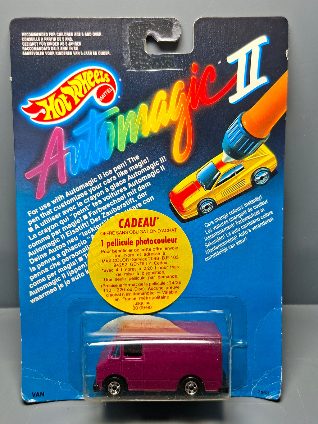Hot Wheels 1989 coloris racers II Combat medic  (CT05)