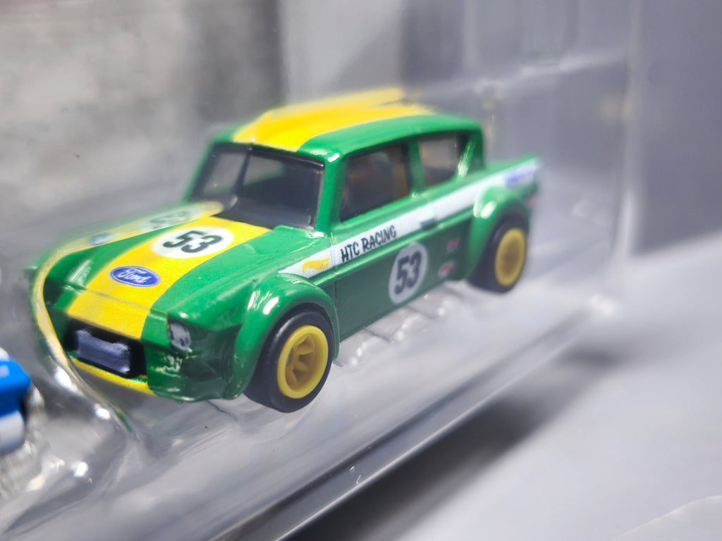 Hot Wheels Premium 2-pack ’64 Ford galaxie 500 - '67 Anglia racer (CT12)