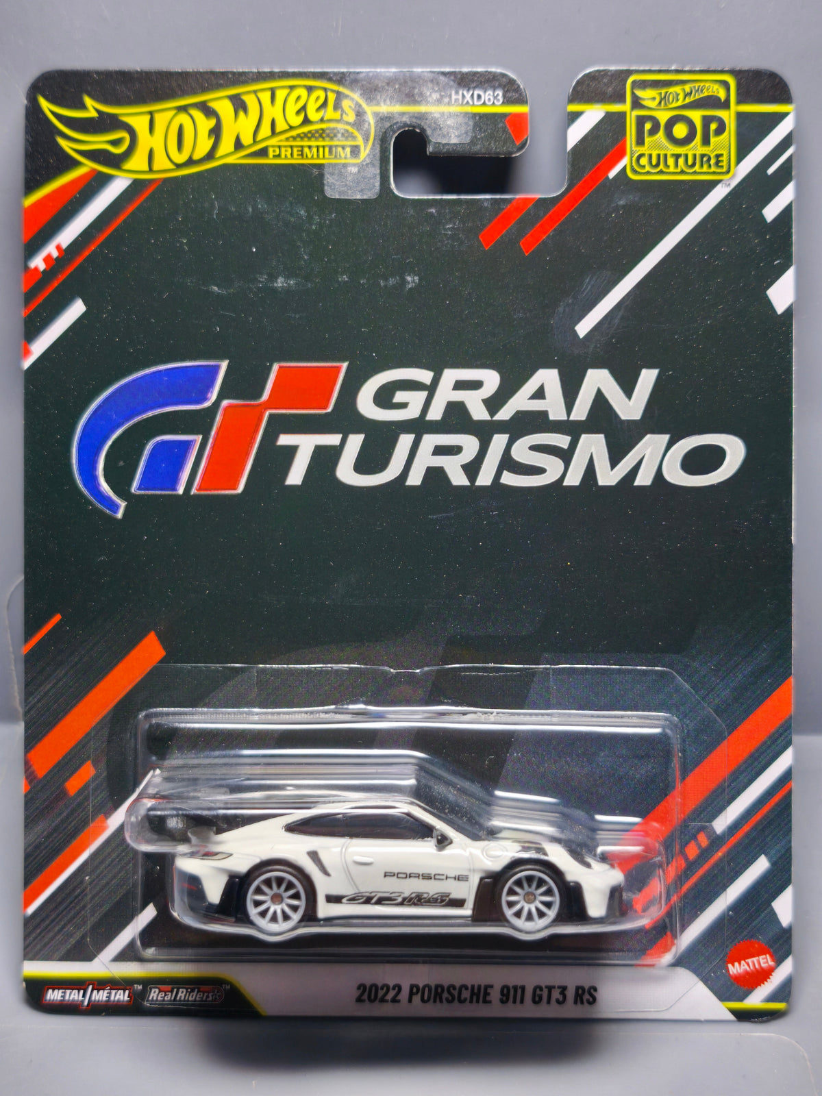 Hot Wheels Gran Turismo 2022 Porsche 911 GT RS (NG38)