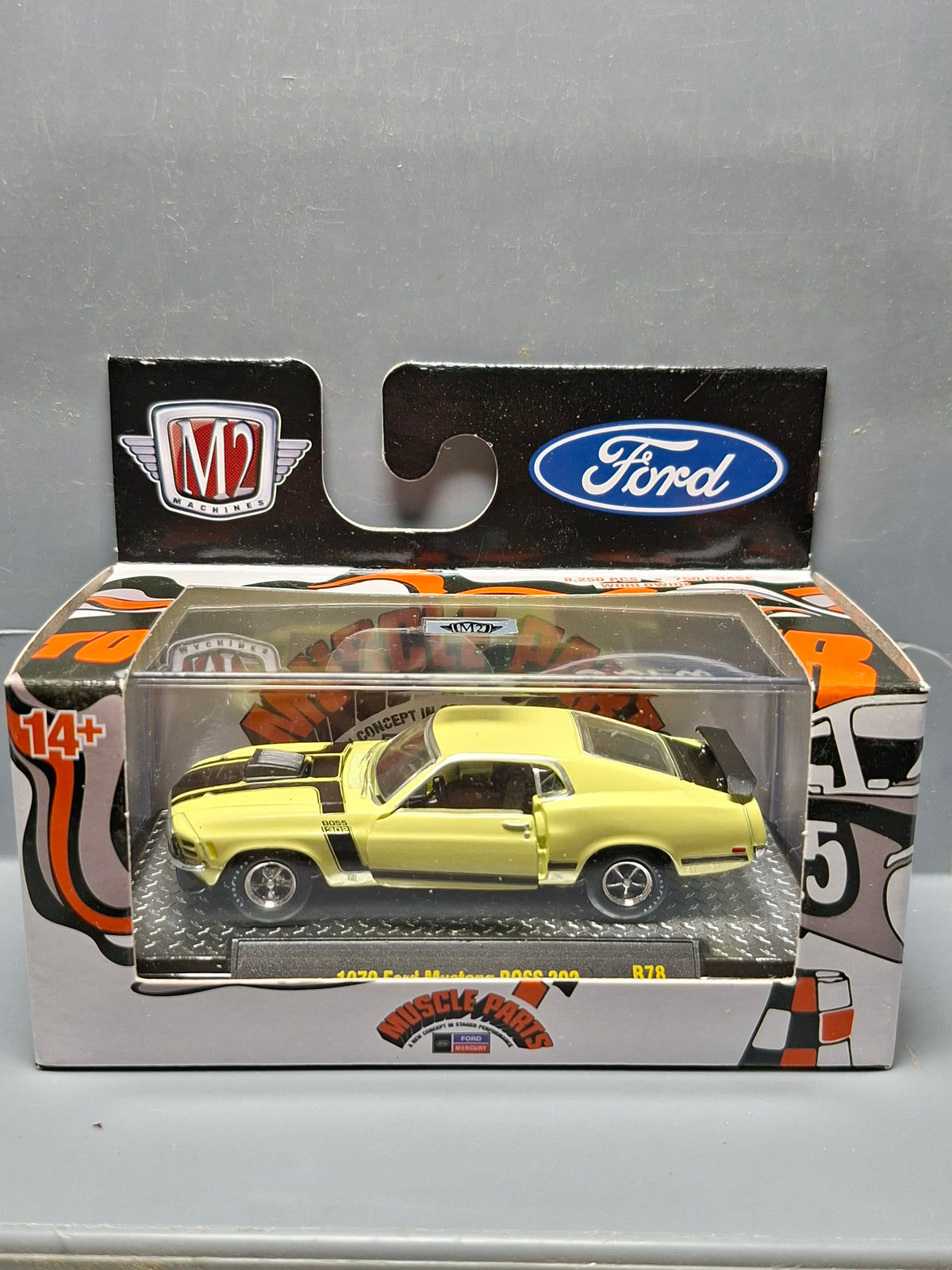 M2 Machines Detroit-Muscle Release 78 1970 Ford Mustang BOSS 302 (NP31)