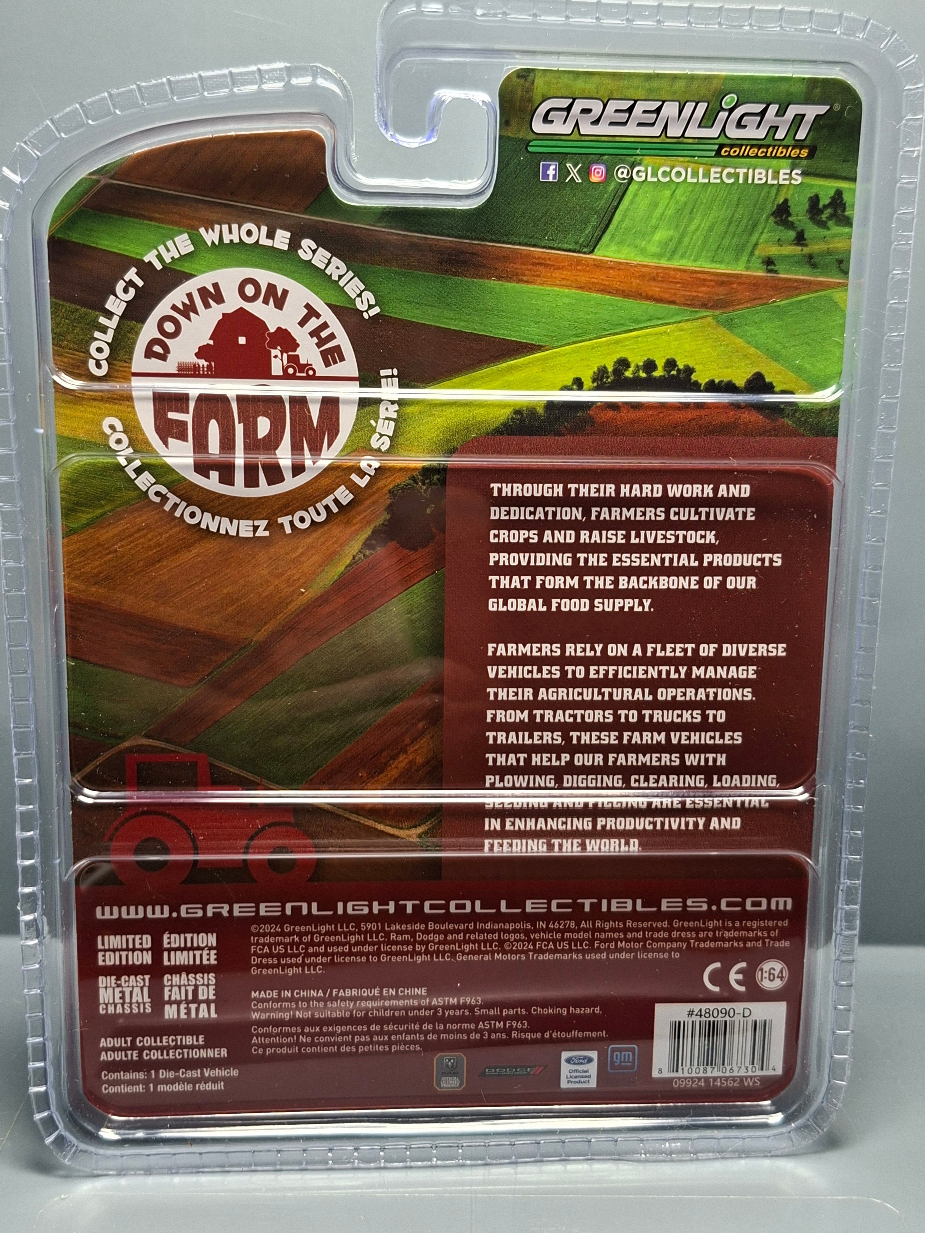 Greenlight 1/64 2024 Down on the Farm Series 9 1985 GMC Sierra Classic K2500   (NG52)