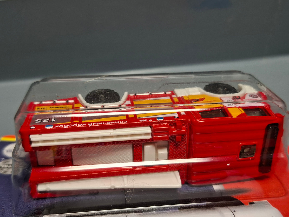 Matchbox série Global Scania P 360 fire truck  (NP50)
