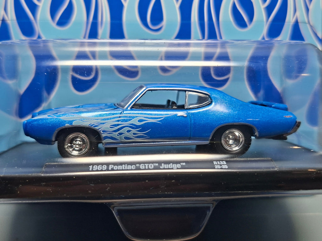 M2 Machines 2025 auto drivers R133 1969 Pontiac GTO Judge (NG10)