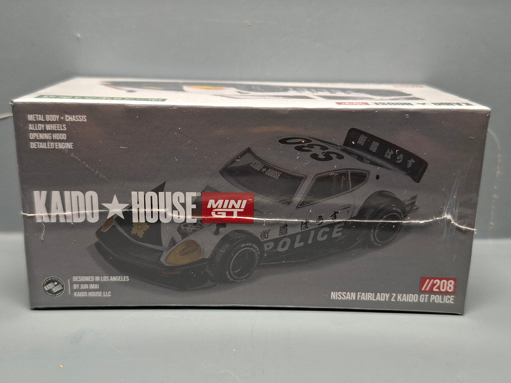 Mini GT Kaido House Nissan Fairlady Z Kaido GT Police  n° 208 (NP40)