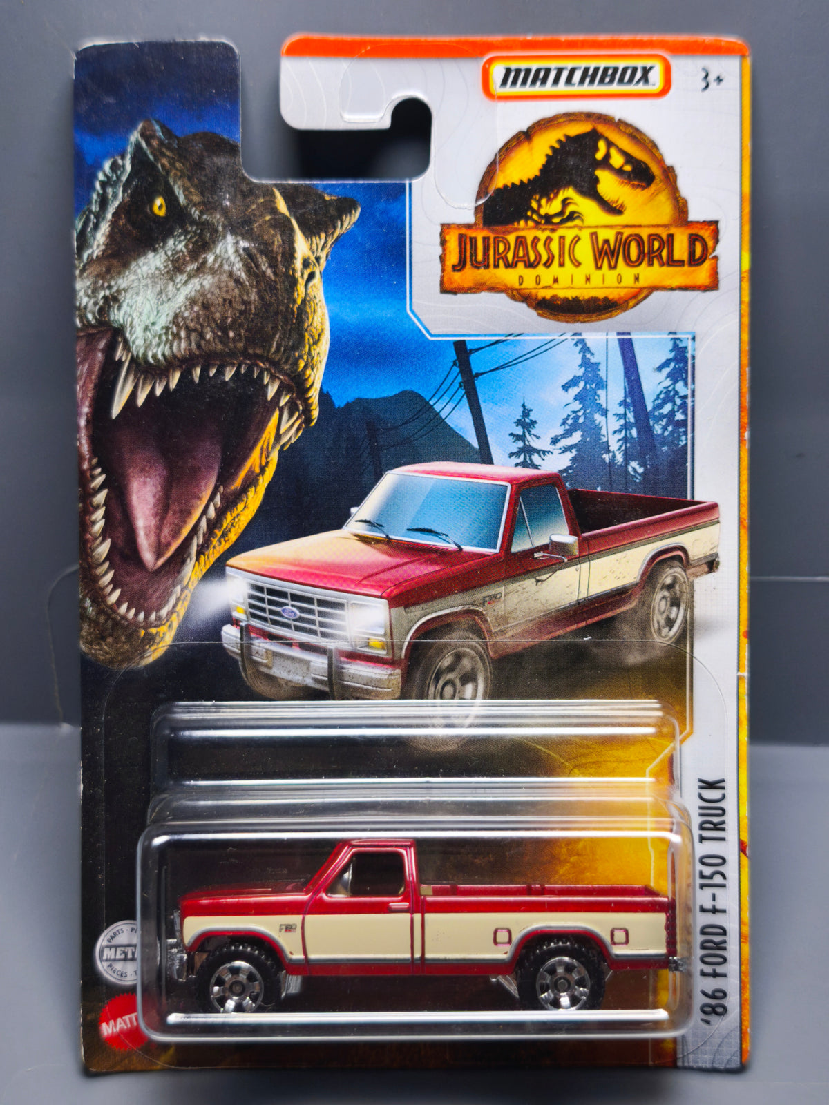 Matchbox 2022 Jurassic World dominion '86 Ford F-150 truck   (NP12)