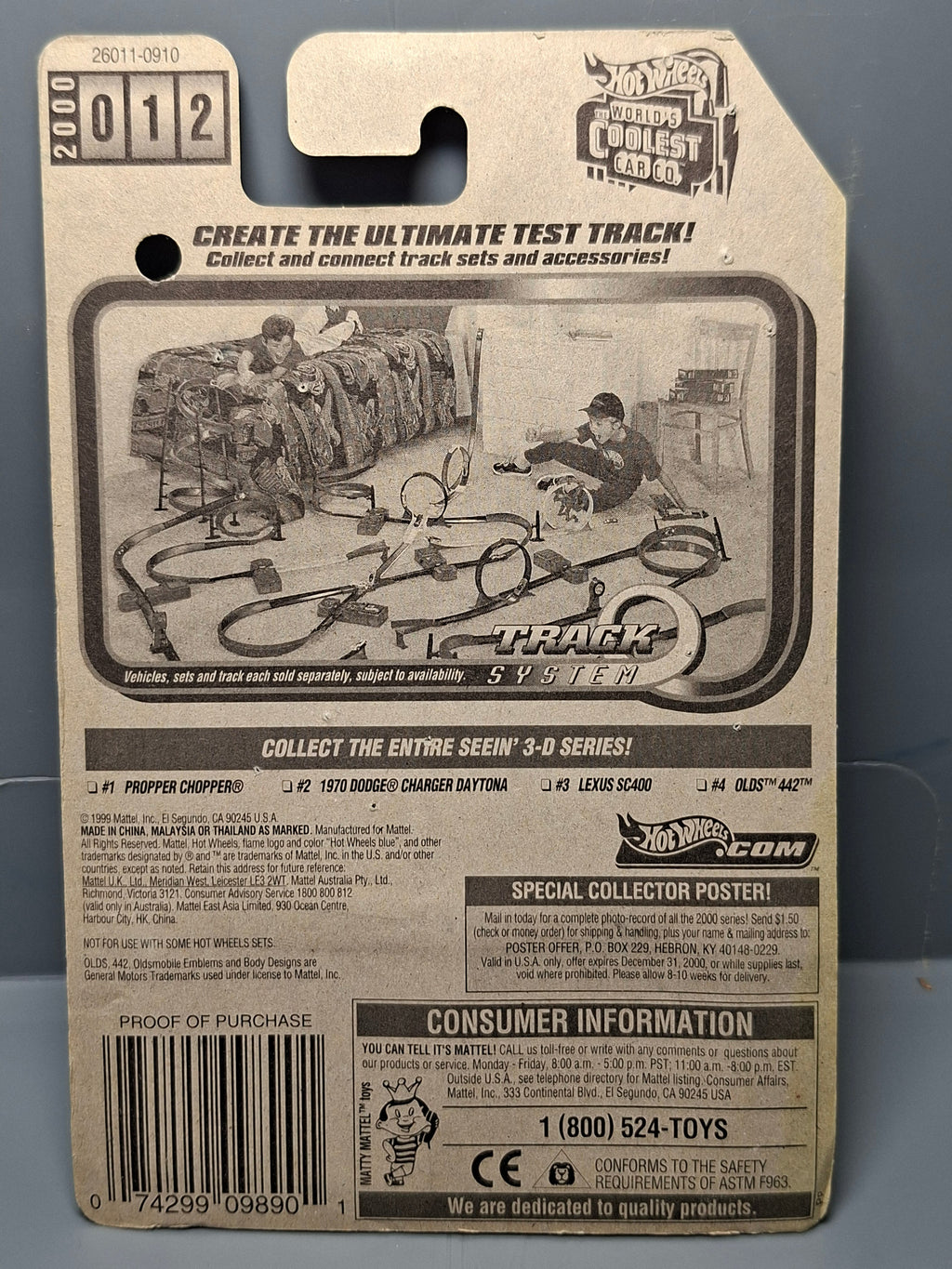 Hot Wheels Olds 442 2000-012 (NP19)