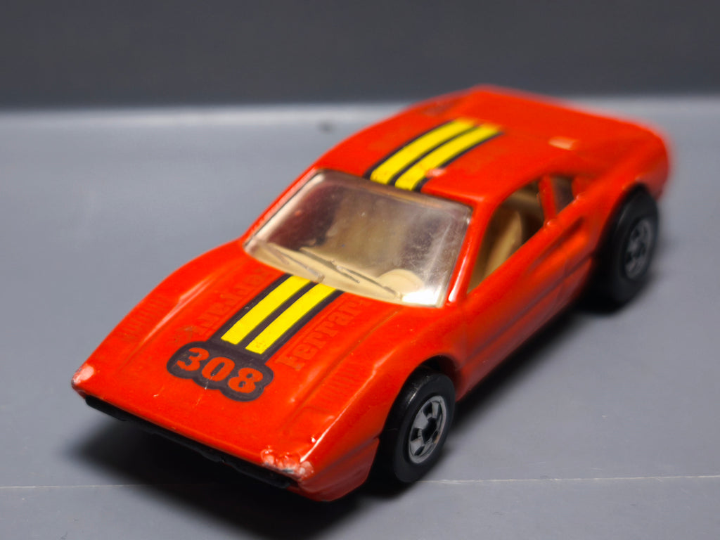 Hot Wheels 1989 color racers Ferrari 308 racebait  (A30)