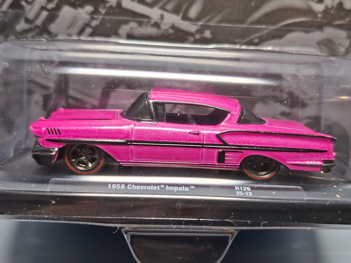 M2 Machines 2025 auto drivers R129 1958 Chevrolet Impala (NG10)