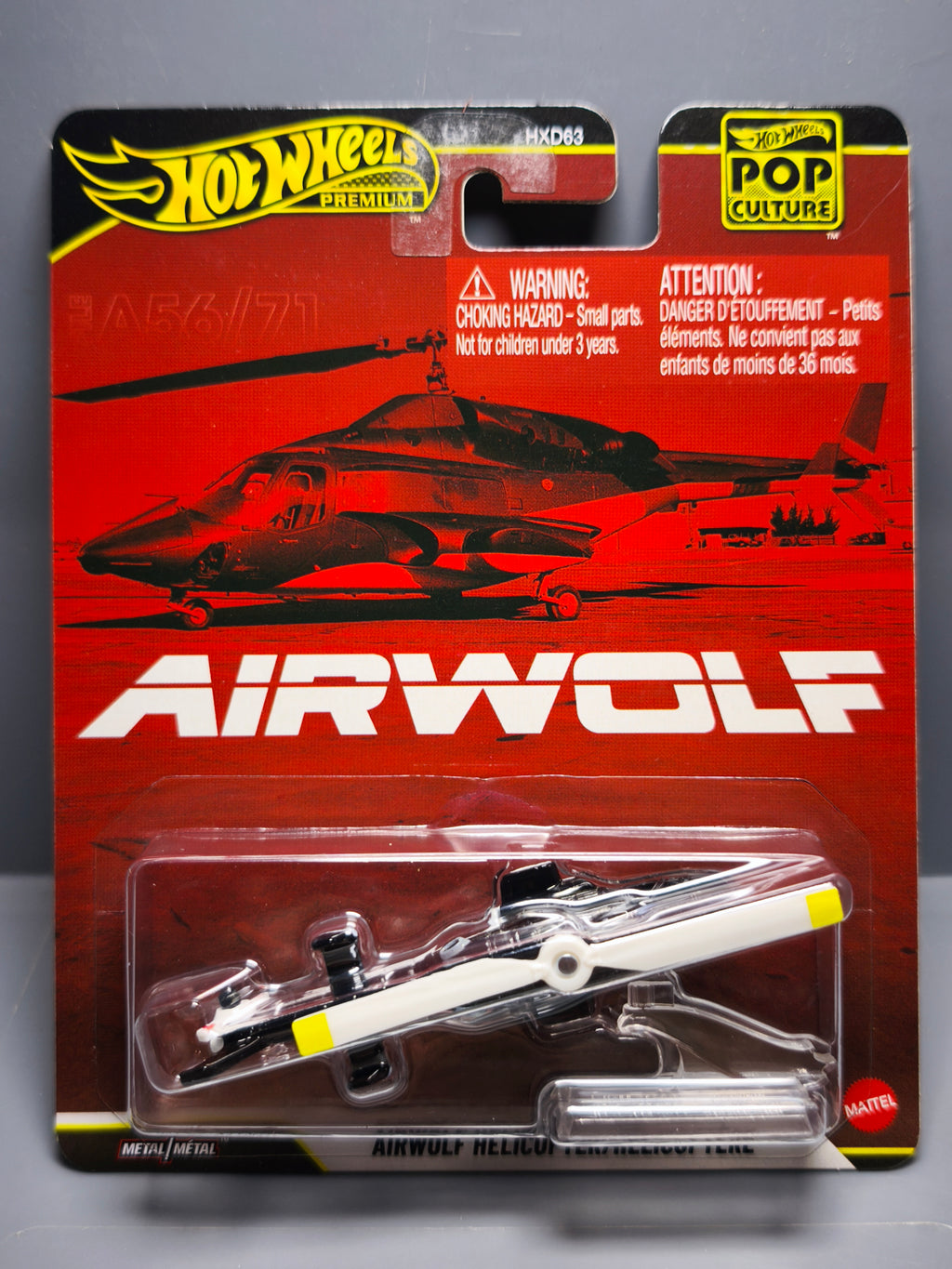 Hot Wheels 2026 Pop Culture Airwolf Helicopter (NG06)