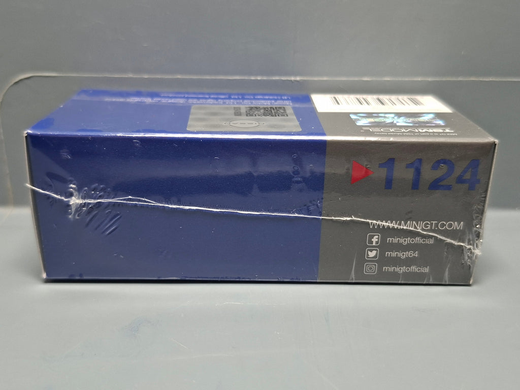 Mini GT Nissan LB-Silhouette Work GT 35T-RR ver2 blue Nismo n° 1124 (NP37)