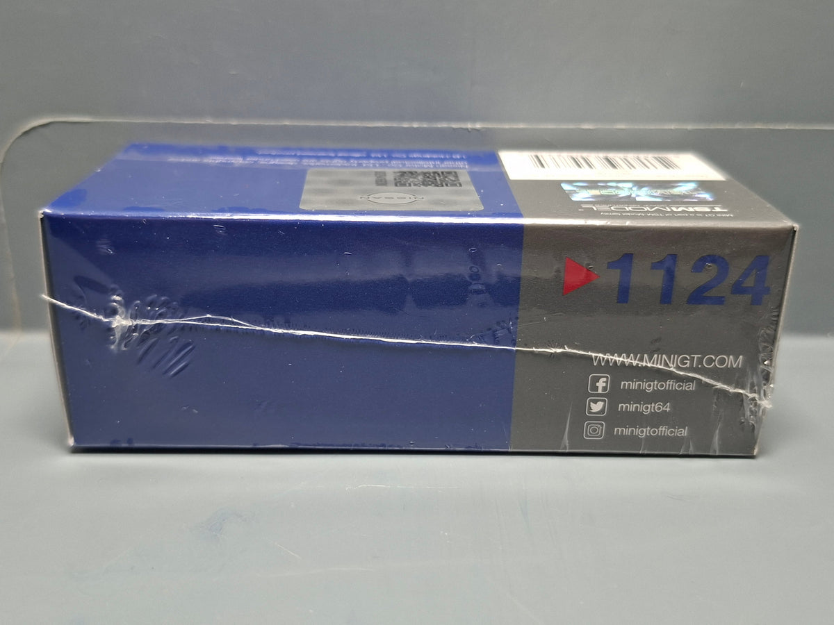 Mini GT Nissan LB-Silhouette Work GT 35T-RR ver2 blue Nismo n° 1124 (NP37)