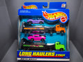 Hot Wheels 1999 long haulers exclusive kmart  58 corvette et 57 chevy + 2 (CT05)