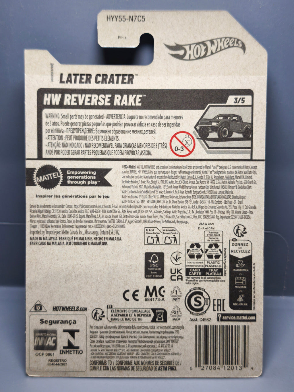 Hot Wheels Later crater  2025-112 (NP09)