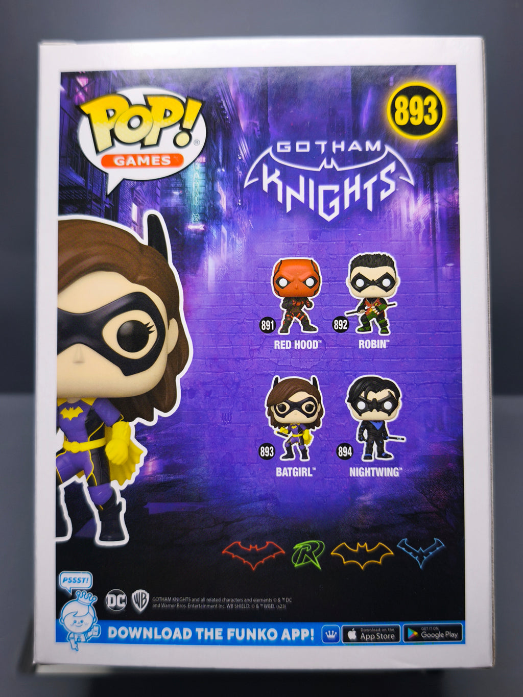 Funko Pop! GOTHAM KNIGHT 893 Batgirl (F12)