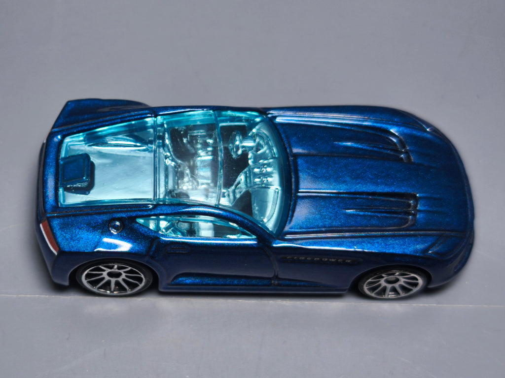 Hot Wheels Chrysler firepower concept version bleue foncée 2006-014     (A25)