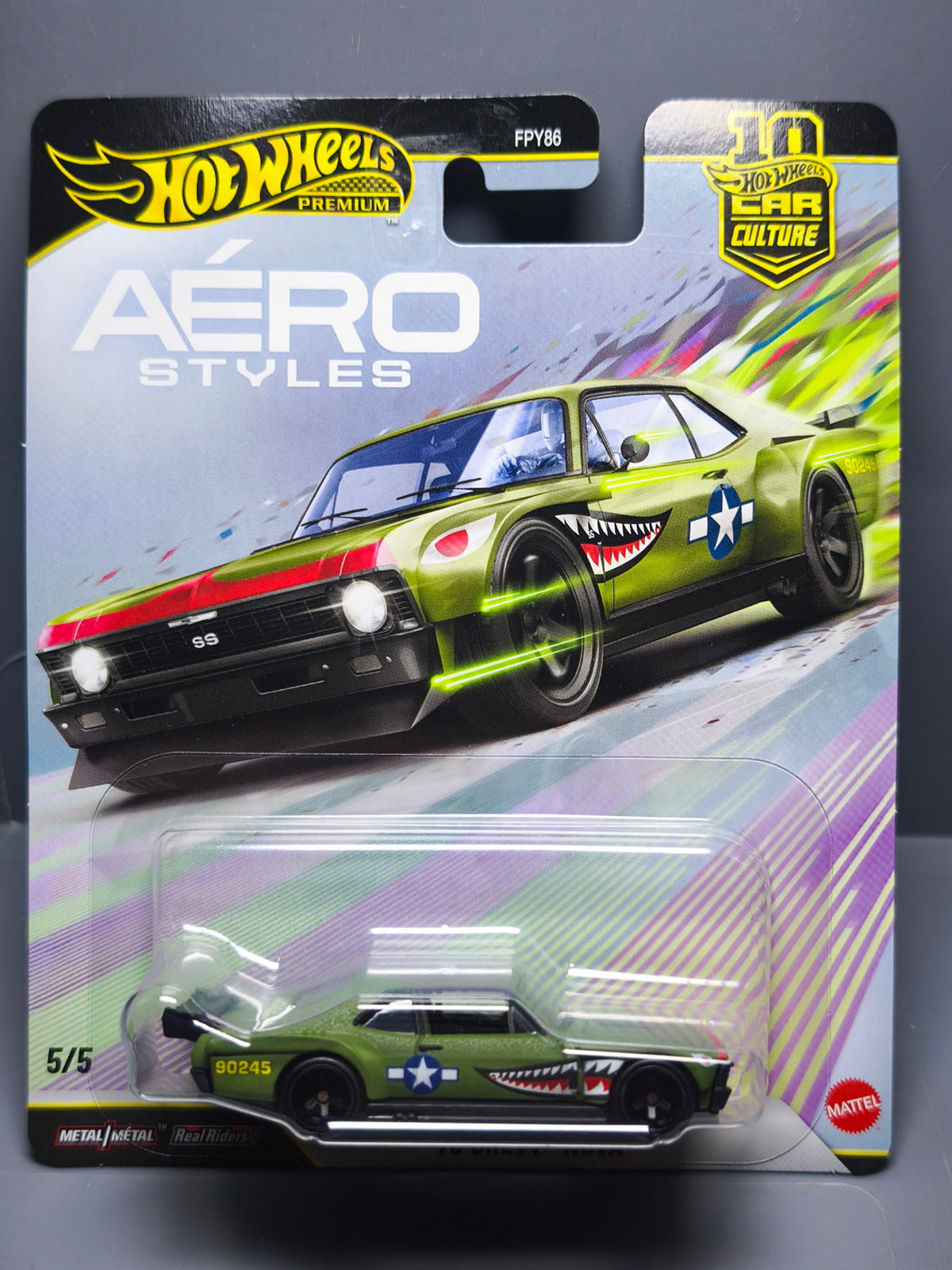 Hot Wheels Aéro Style '70 chevy Nova (NG27)