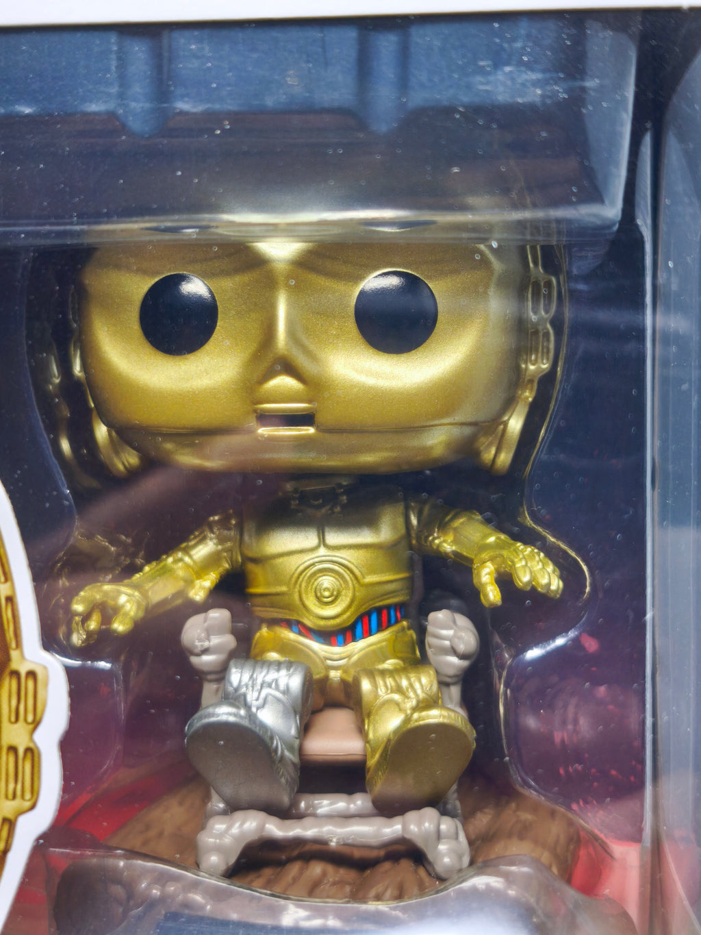 Funko Pop! STAR WARS 6 "40EME ANNIVERSAIRE" N° 609 C3PO sur Chaise  (F29)