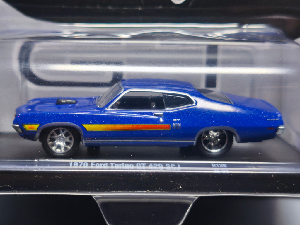 M2 Machines 2025 auto drivers R126 1970 Ford Torino GT 429 SCJ (NG06)