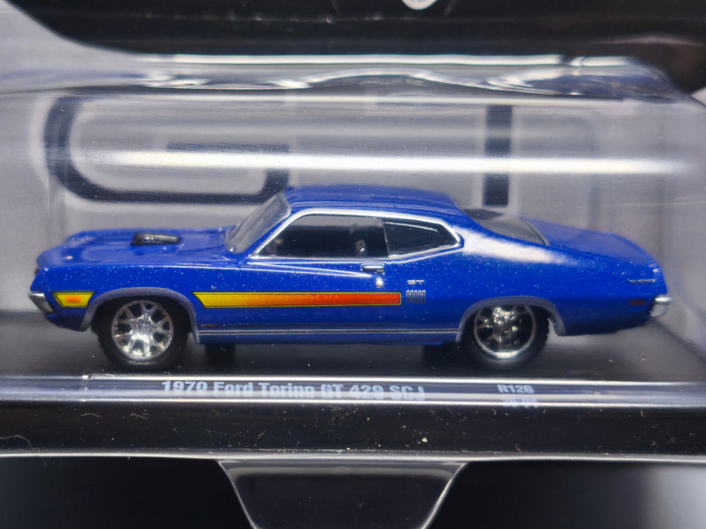 M2 Machines 2025 auto drivers R126 1970 Ford Torino GT 429 SCJ (NG06)