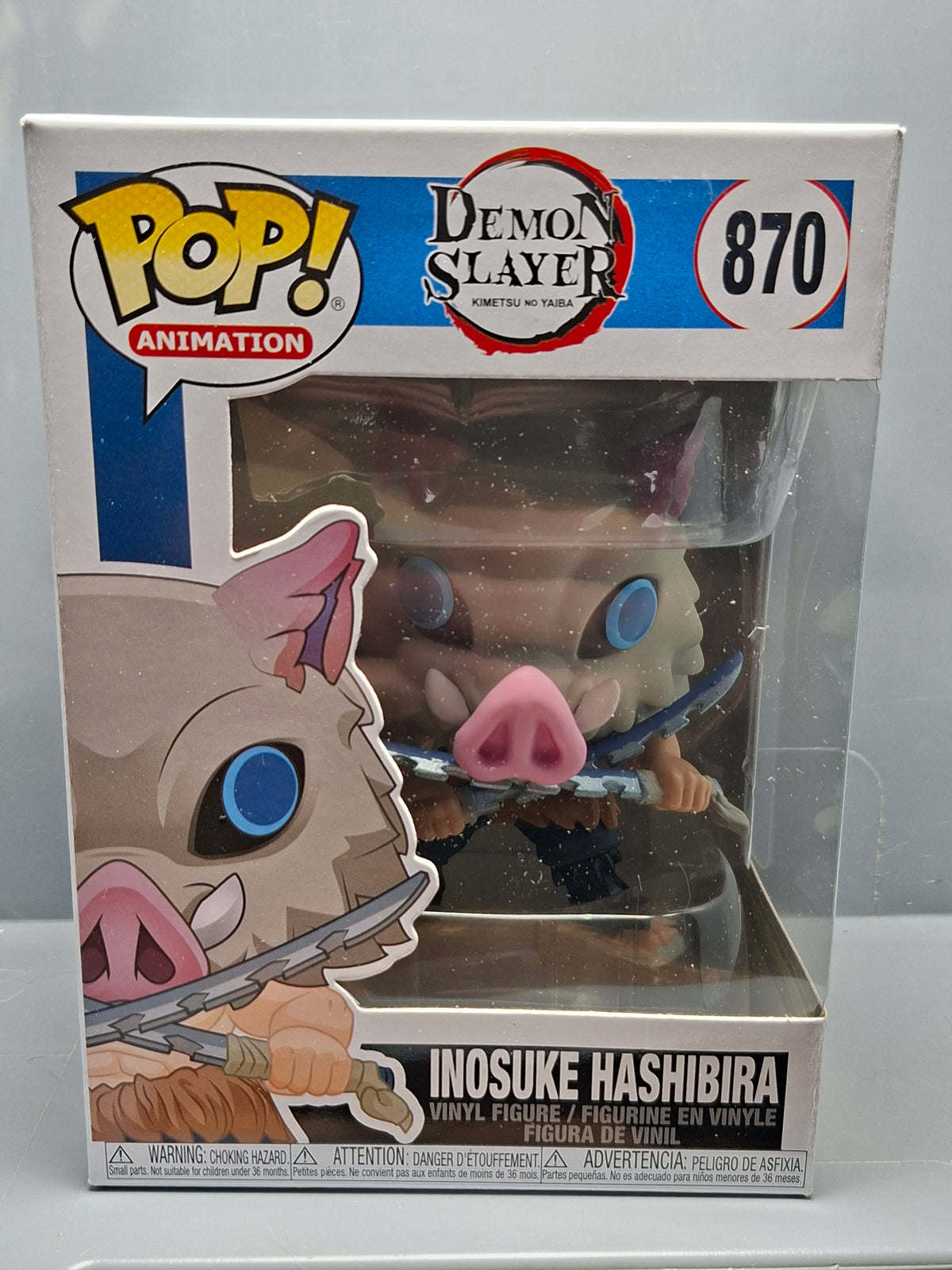 Funko Pop! DEMON SLAYER 870 Inosuke Hashibira (F01)