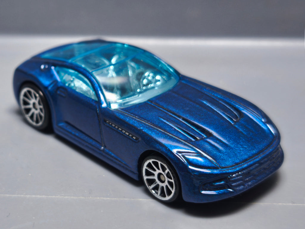 Hot Wheels Chrysler firepower concept version bleue foncée 2006-014     (A25)